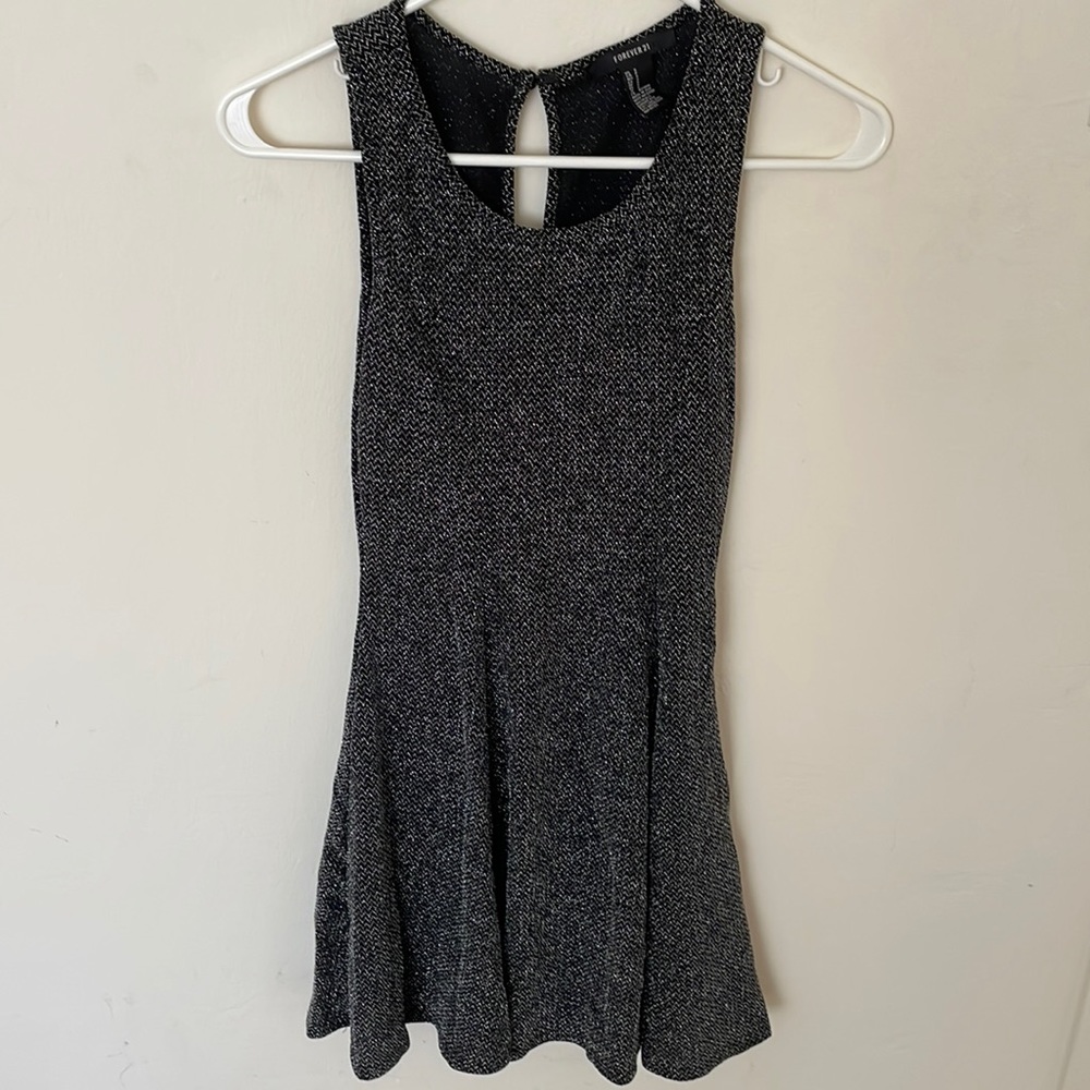 Sparkly skater dress